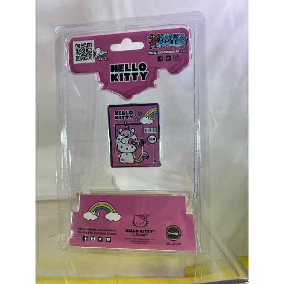 NEW World's Smallest HELLO KITTY IN UNICORN COSTUME Pop Culture Micro Figure Toy - Picture 8 of 13